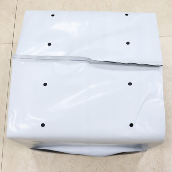 White and black plastic grow bag - 图片 2
