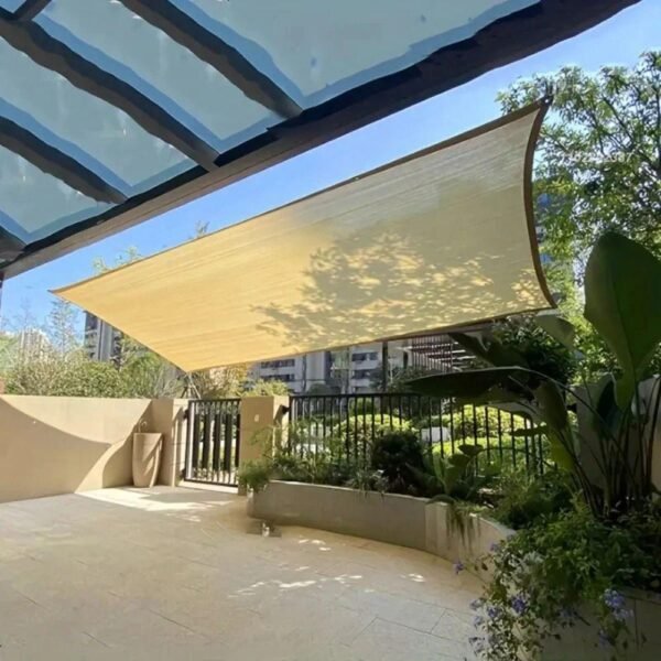 Yard and Balcony Sun Shade Net 95% Shade Rate Shade Sails
