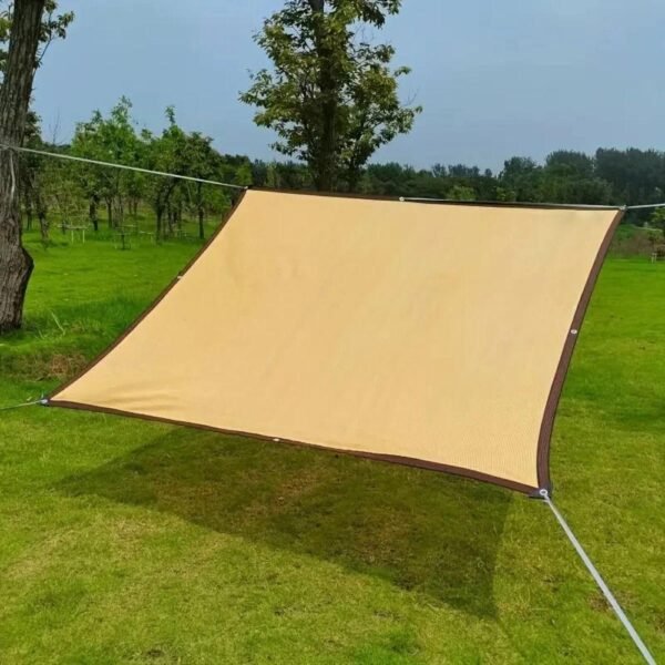 Yard and Balcony Sun Shade Net 95% Shade Rate Shade Sails - 图片 3